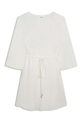 Vestido Indiano Evase Fluid Off White