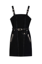 Vestido Jeans Intense Black 1744-Lav.Black C/ Rebolo