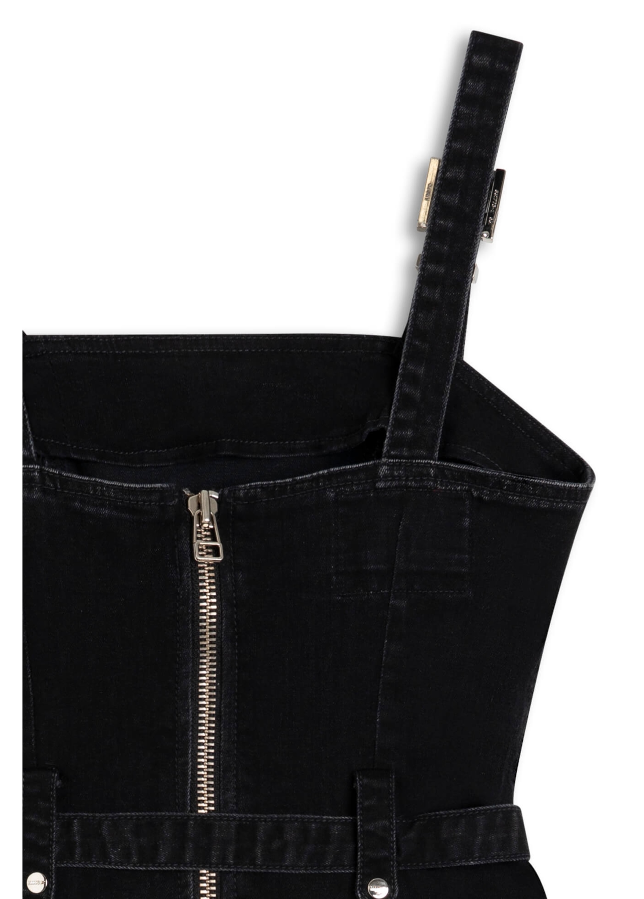 Vestido Jeans Intense Black 1744-Lav.Black C/ Rebolo