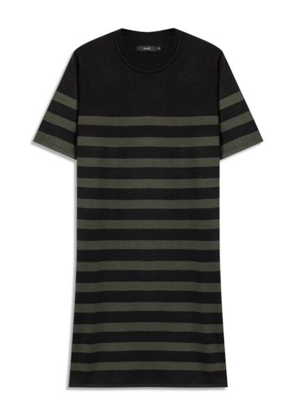 Vestido Knit Dress Verde Militar