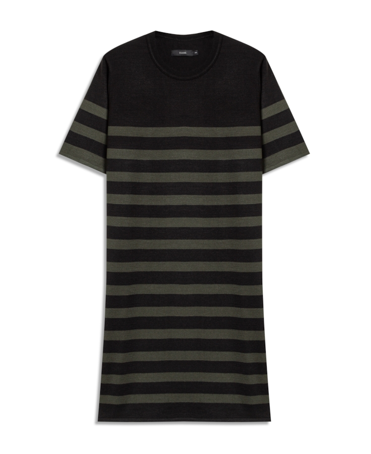 Vestido Knit Dress Verde Militar