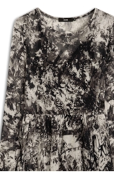 Vestido Leaface Ruffle Preto