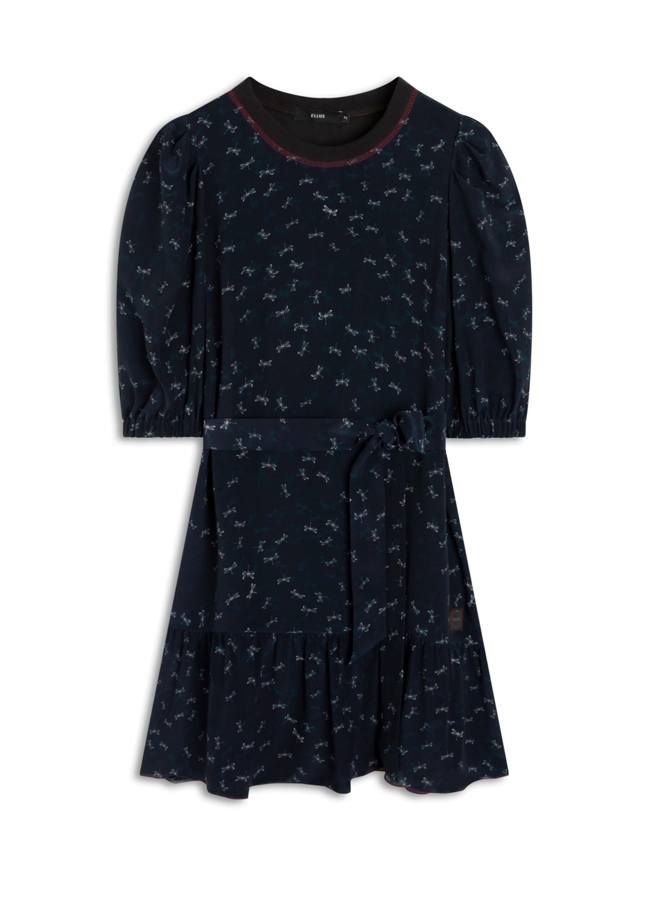 Vestido Libelula Ruffle Estampado