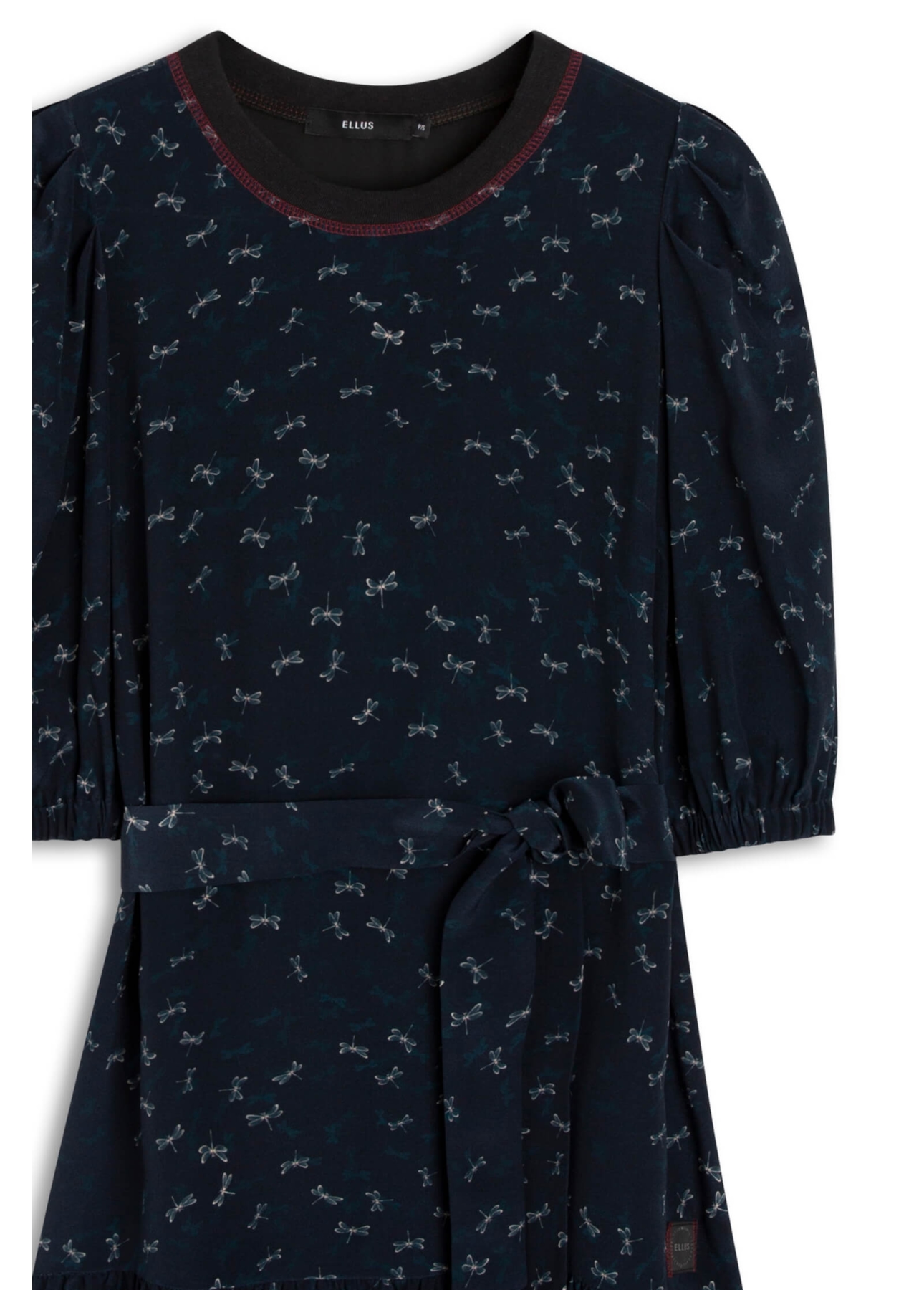 Vestido Libelula Ruffle Estampado