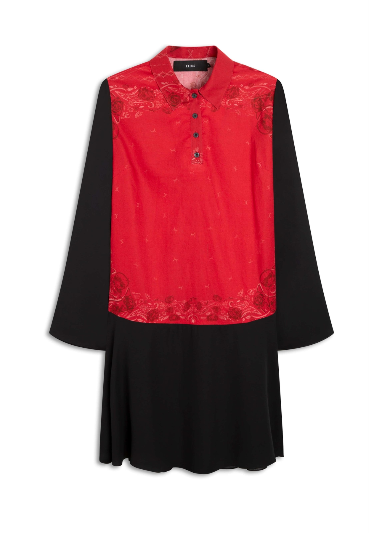 Vestido Light Scarf Bell Vermelho