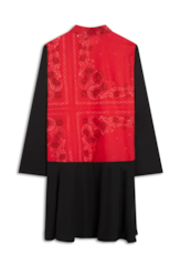 Vestido Light Scarf Bell Vermelho
