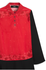 Vestido Light Scarf Bell Vermelho