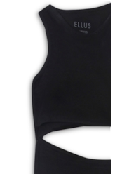Vestido Longo Polo Preto