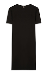 Vestido Longo Rib Texturizado Preto