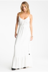 Vestido Machined Ellus Off White