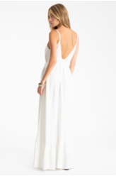 Vestido Machined Ellus Off White