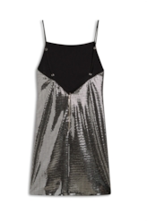Vestido Metal Square Prata