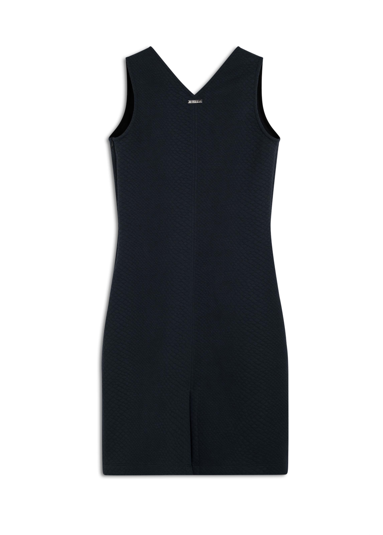 Vestido Moletom Skin Neck Midi Preto