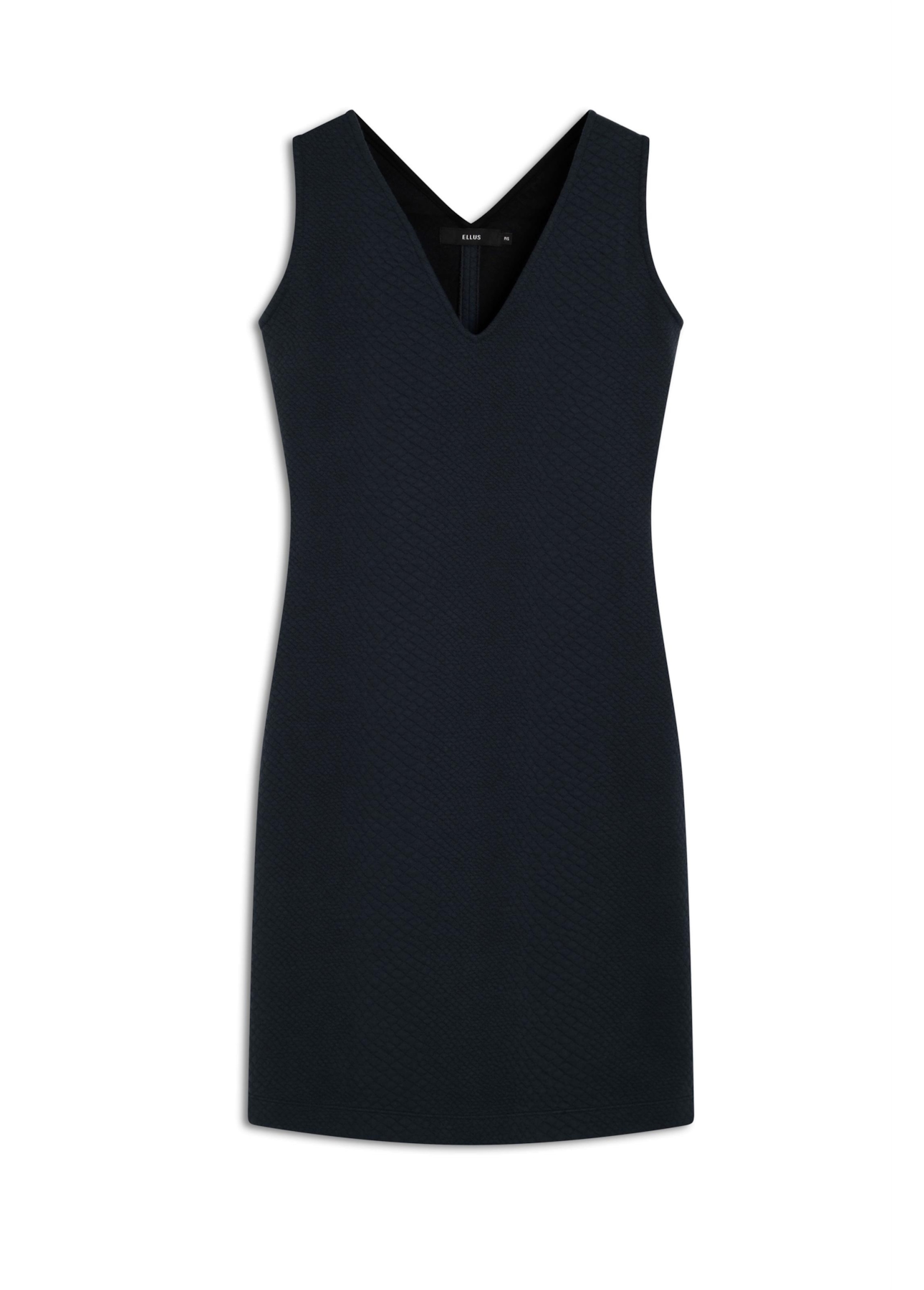 Vestido Moletom Skin Neck Midi Preto