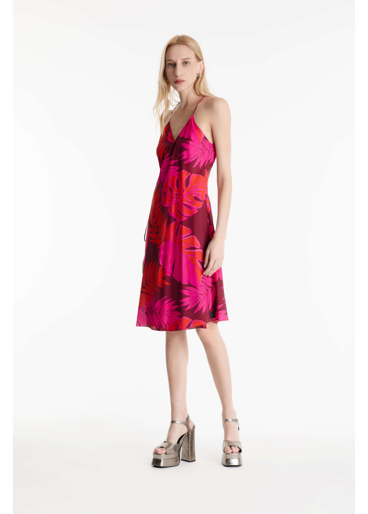 Vestido Monstera Transpass Padrao 4