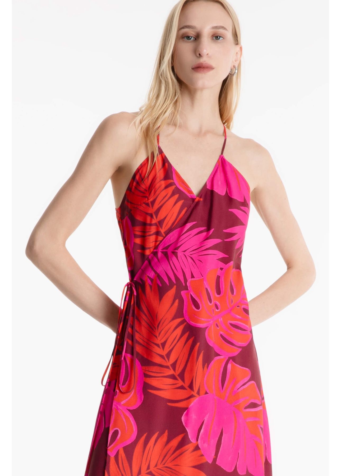 Vestido Monstera Transpass Padrao 4