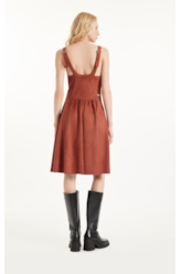 Vestido Nobu Recortes Terra