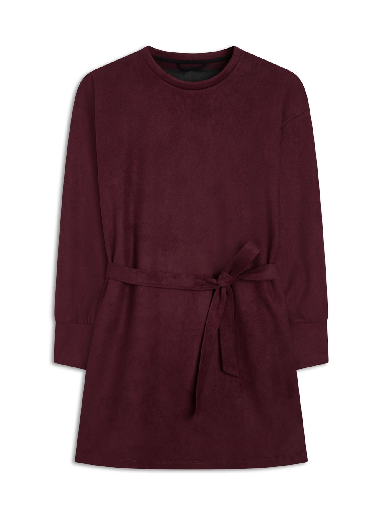 Vestido Nobu Straight Dark Wine