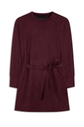 Vestido Nobu Straight Dark Wine