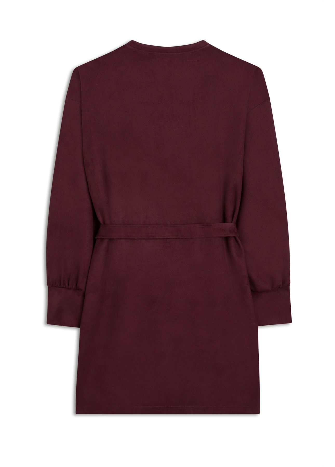 Vestido Nobu Straight Dark Wine