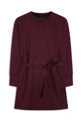 Vestido Nobu Straight Dark Wine