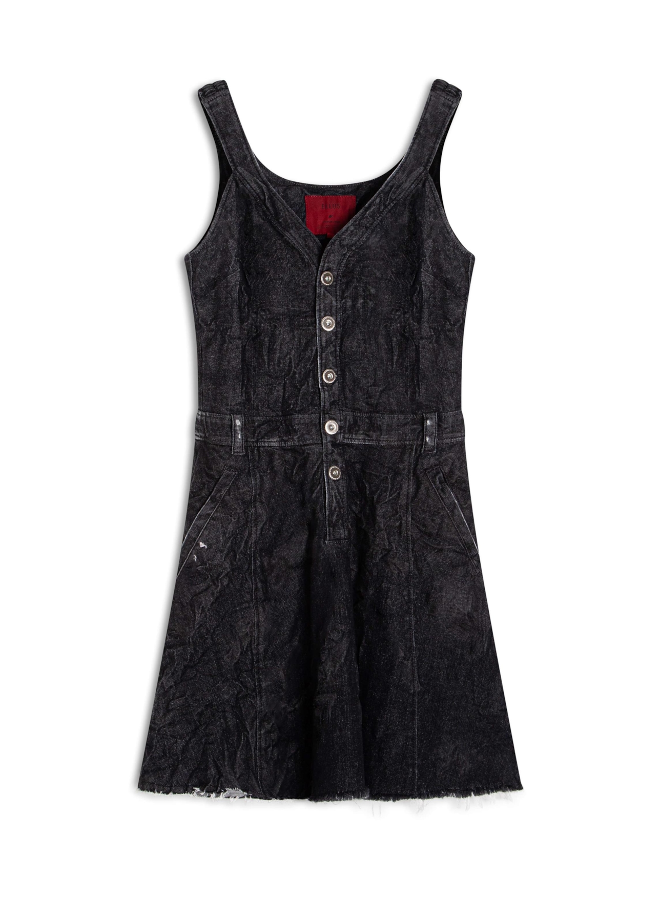 Vestido Ocean Button Style 2083-Lav.Black C/ Resina