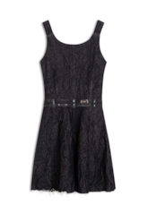 Vestido Ocean Button Style 2083-Lav.Black C/ Resina