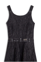 Vestido Ocean Button Style 2083-Lav.Black C/ Resina