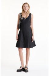 Vestido Ocean Elastic  Ilhós Lav. Amaciado
