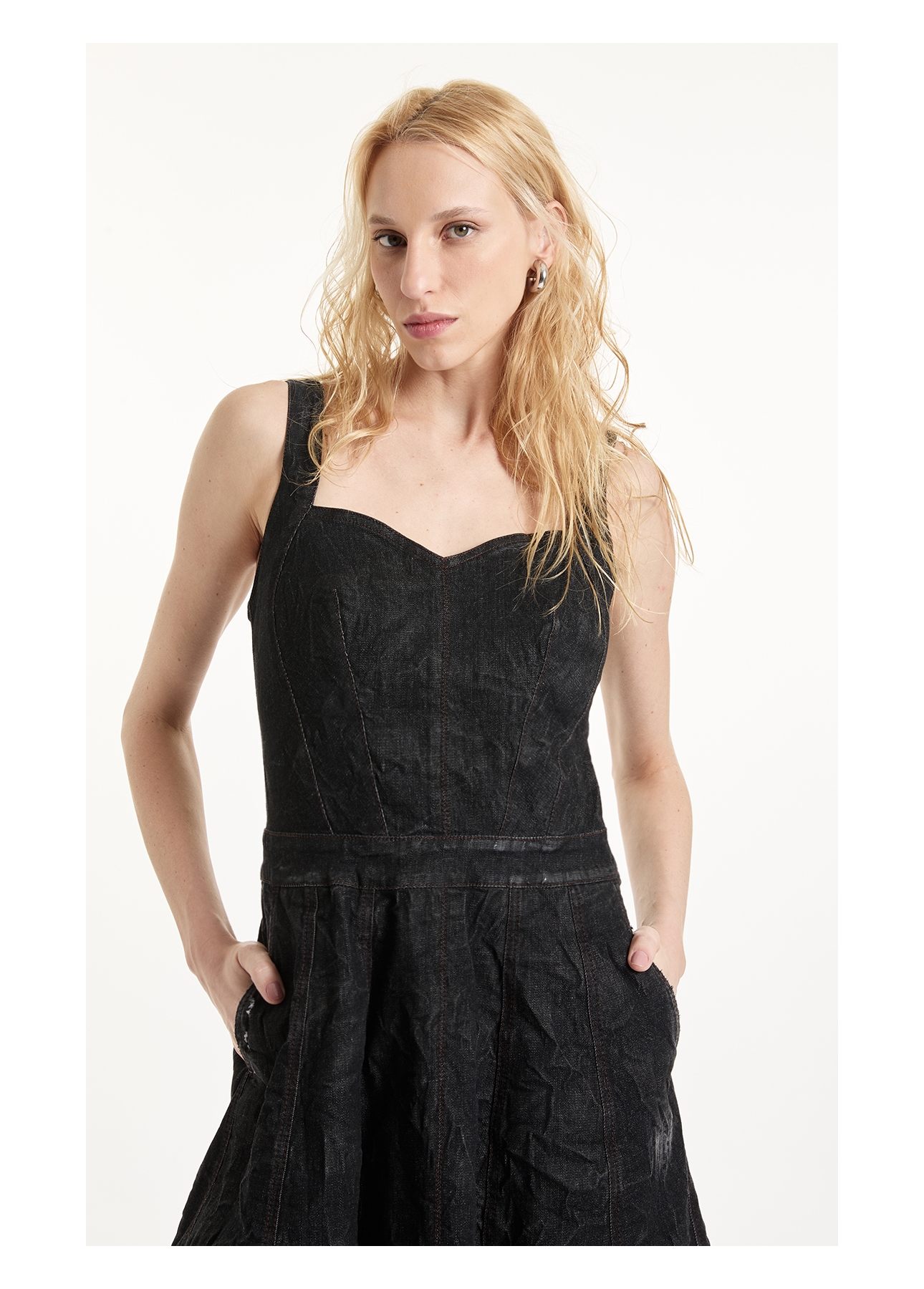 Vestido Ocean Elastic Lav.Black