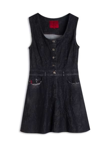 Vestido Ocean Five Lav.Black Com Resina