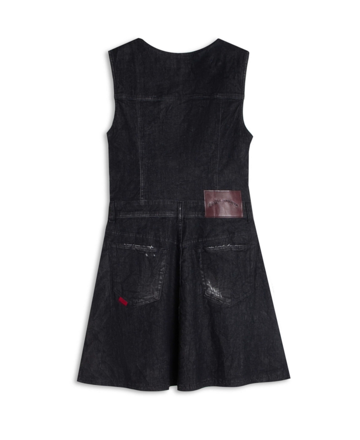 Vestido Ocean Five Lav.Black Com Resina
