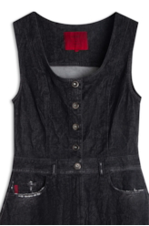 Vestido Ocean Five Lav.Black Com Resina