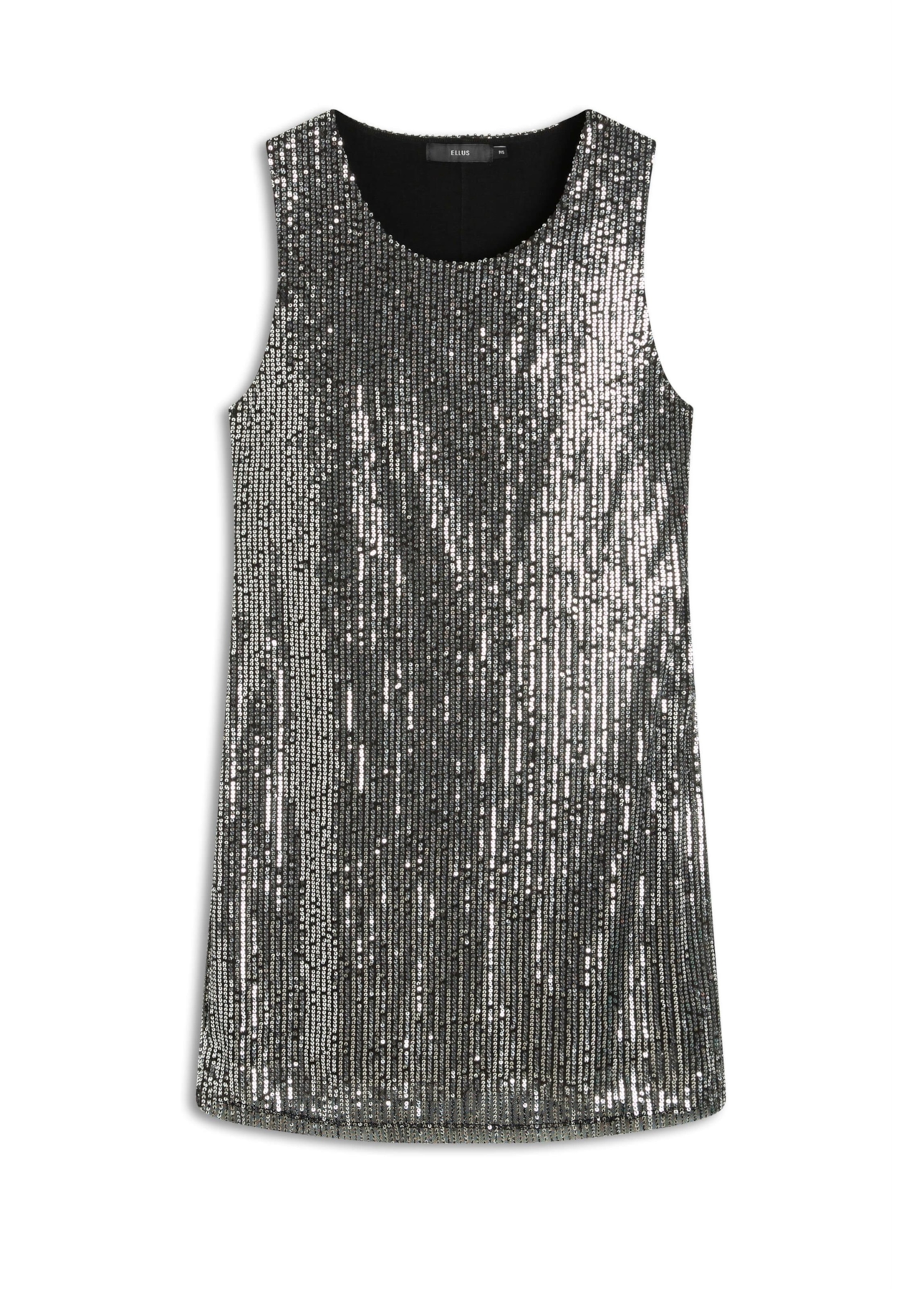 Vestido Paete Milao Mini Prata