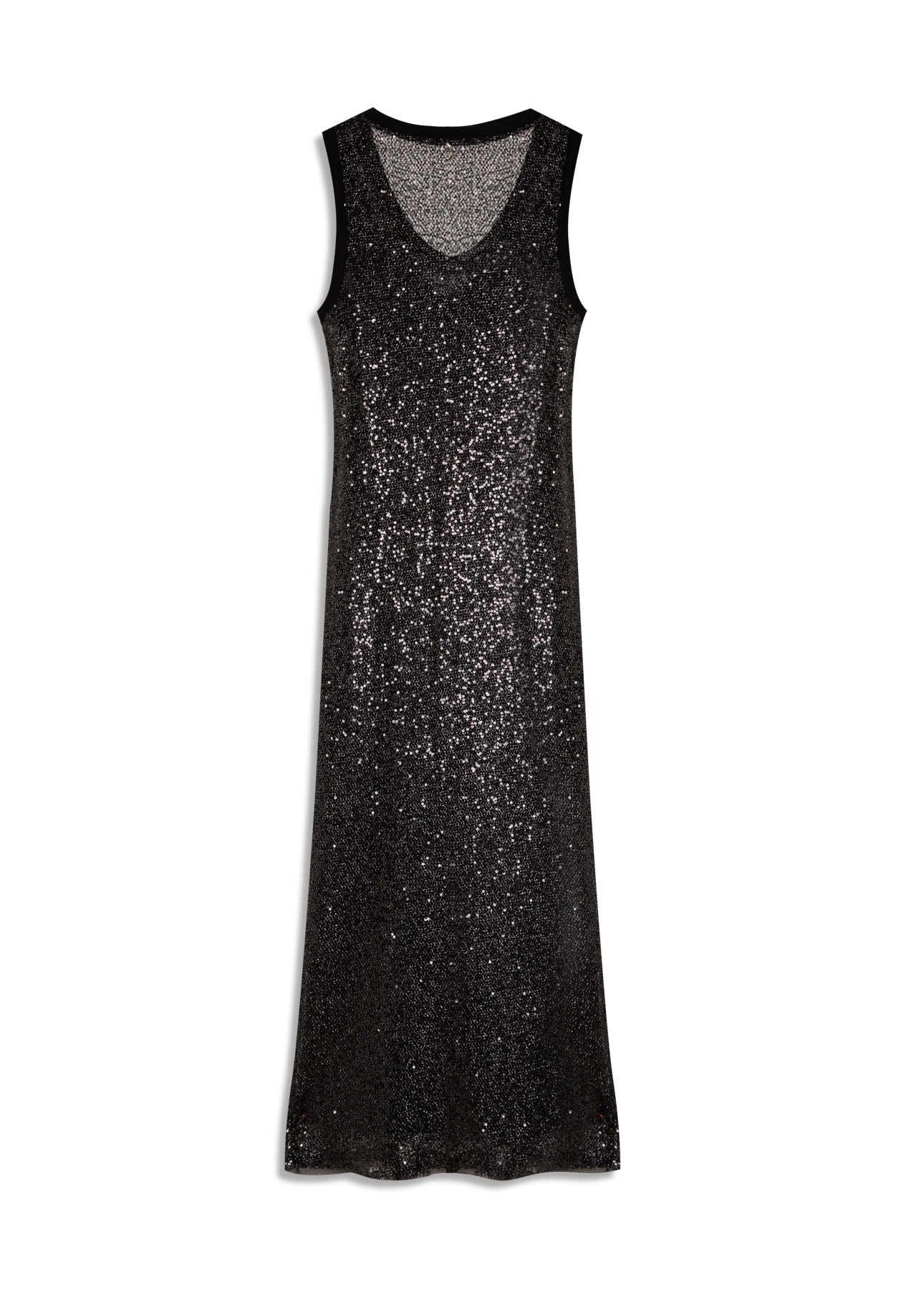 Vestido Paetê Shine Preto