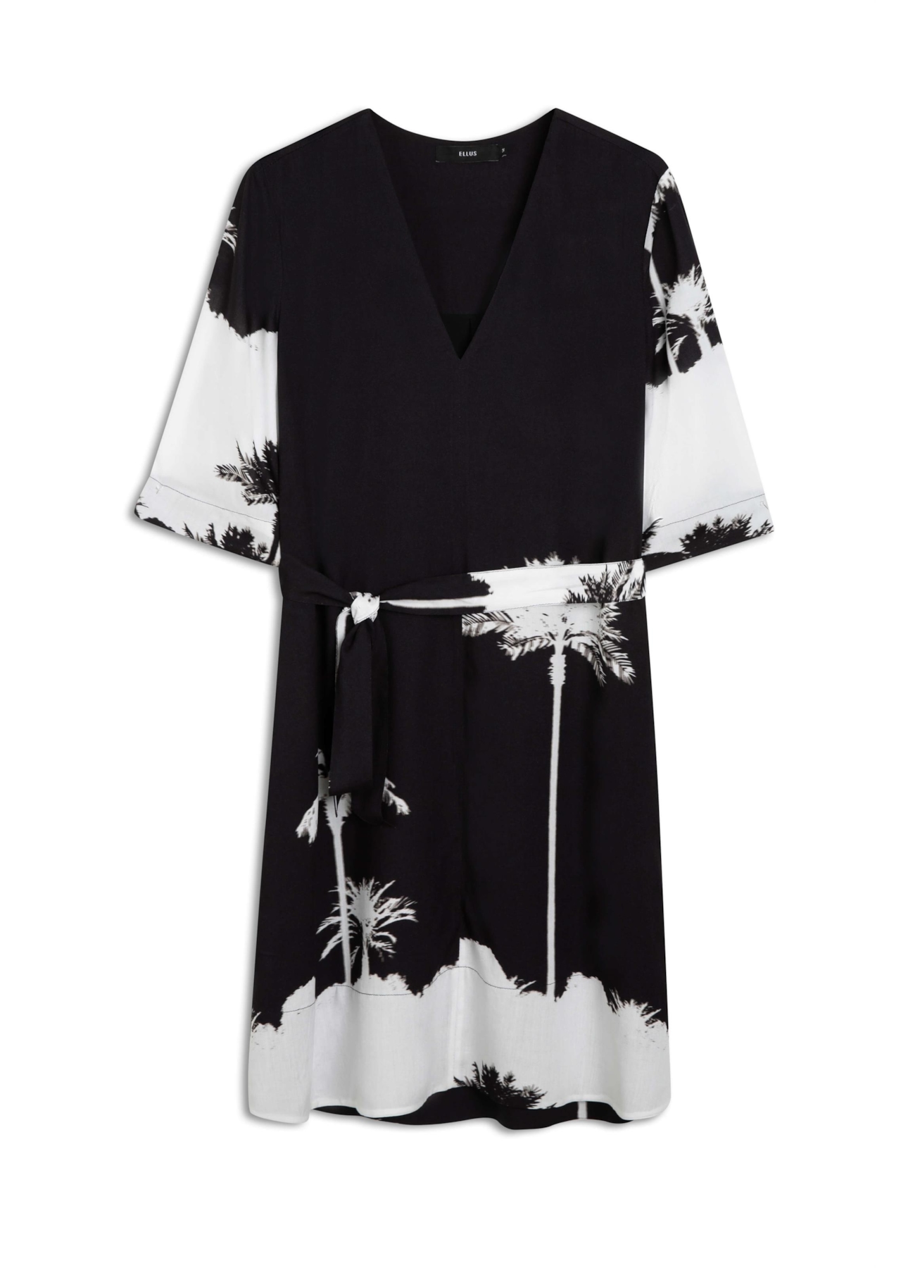 Vestido Palm Three Straight Branco