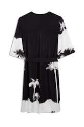 Vestido Palm Three Straight Branco