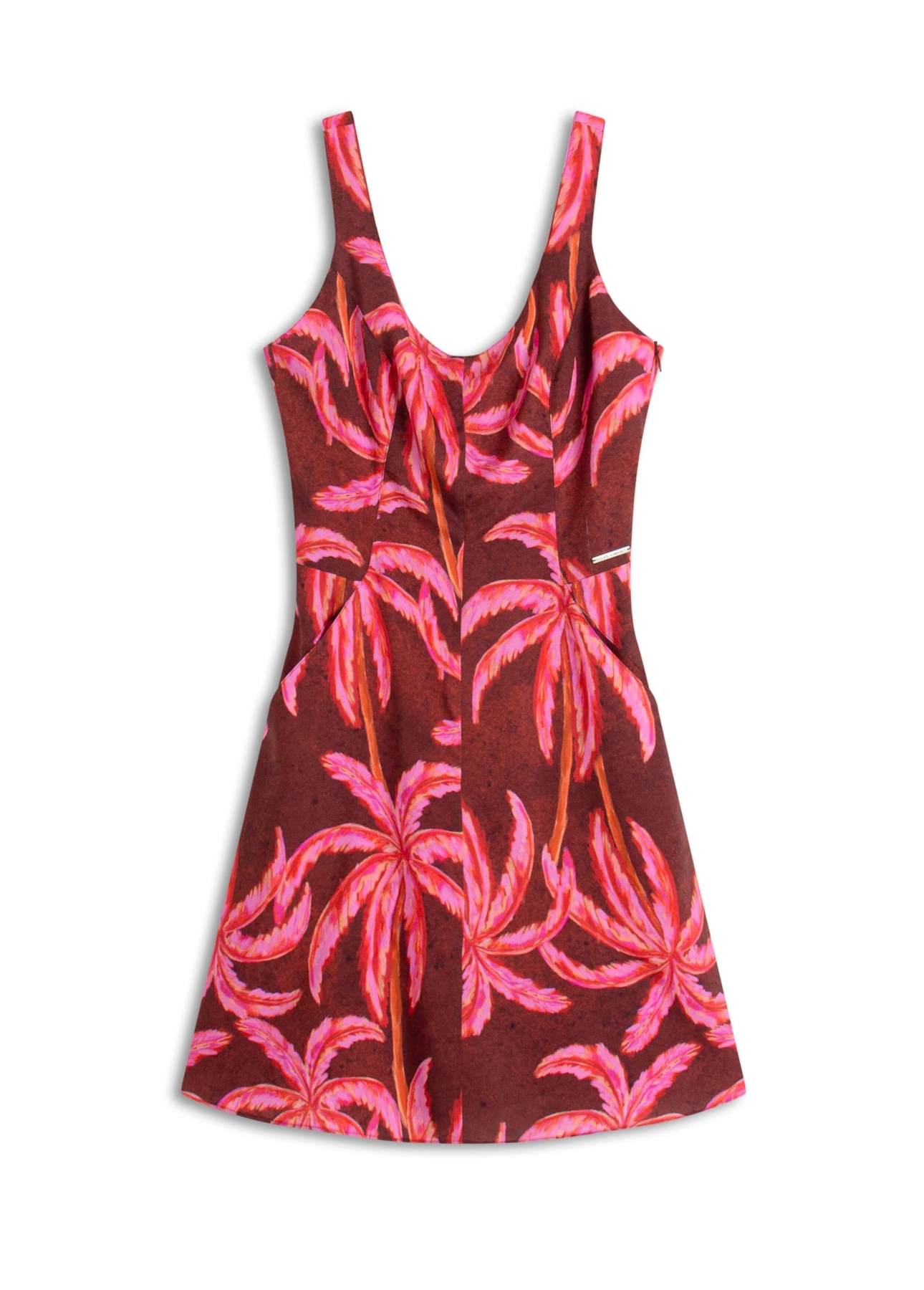 Vestido Palms Summer Vermelho