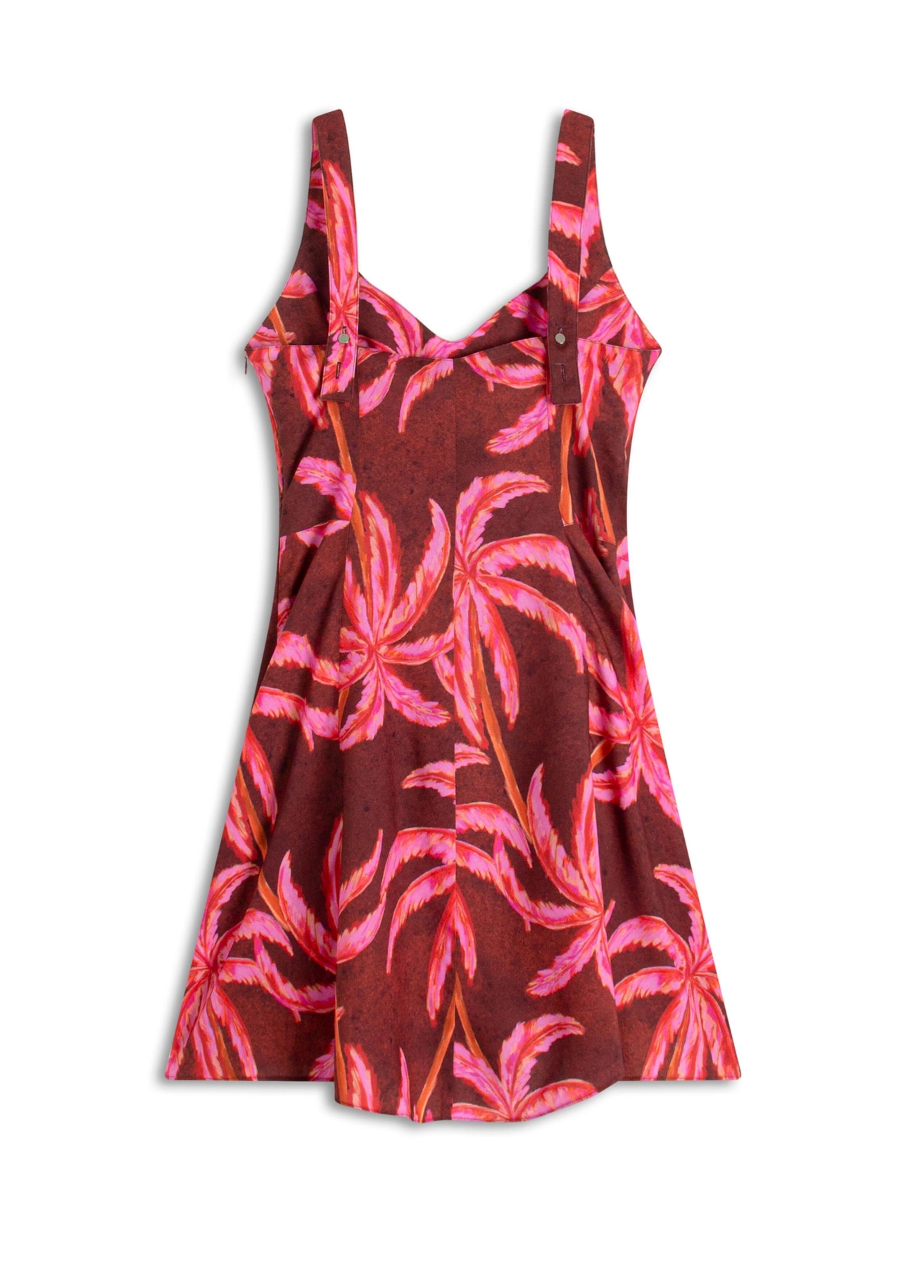 Vestido Palms Summer Vermelho