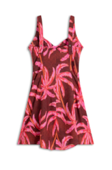 Vestido Palms Summer Vermelho
