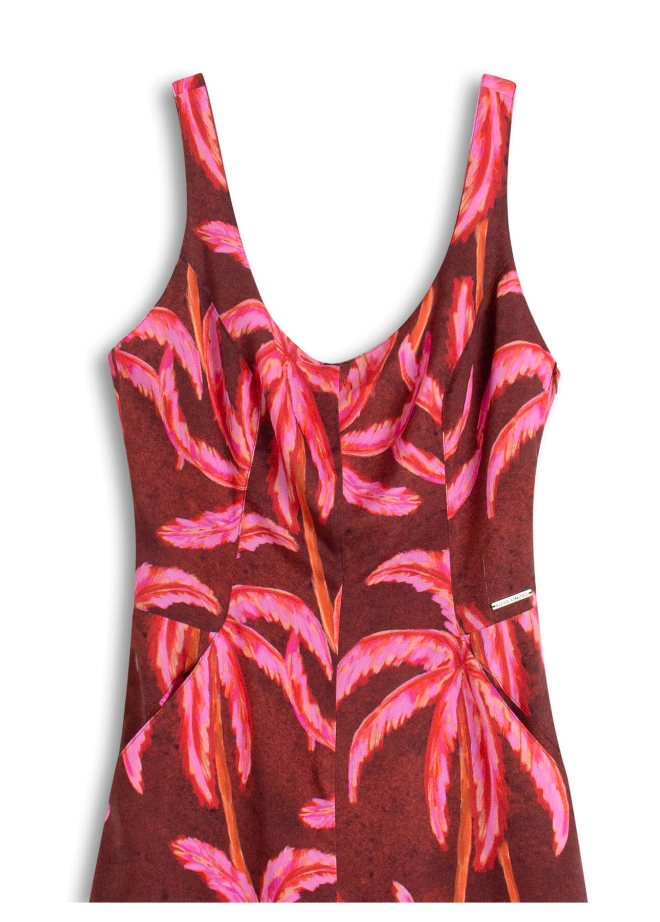 Vestido Palms Summer Vermelho