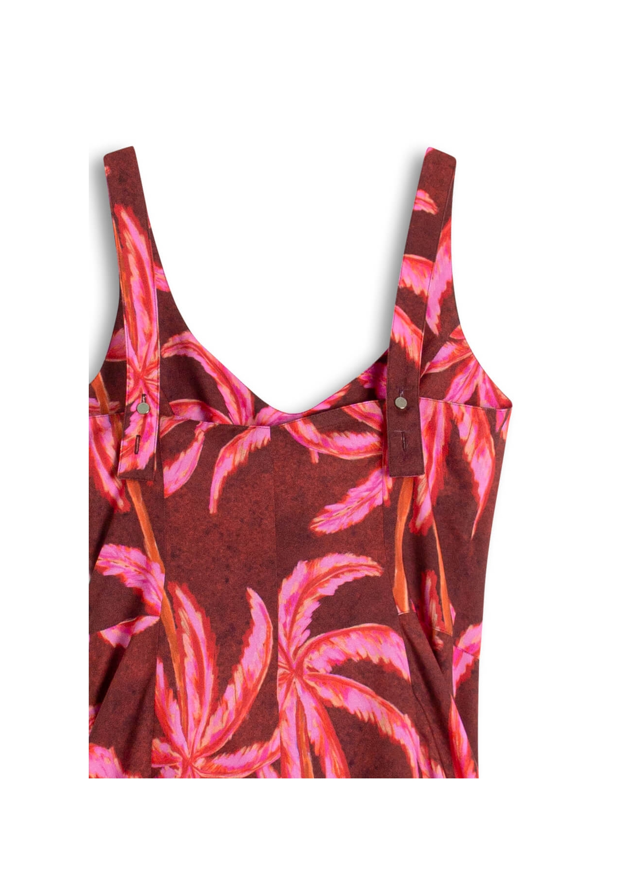 Vestido Palms Summer Vermelho