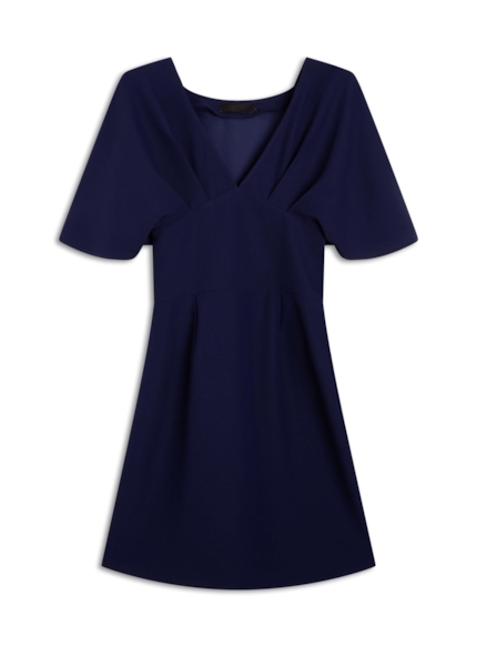 Vestido Paris Neckline Marinho