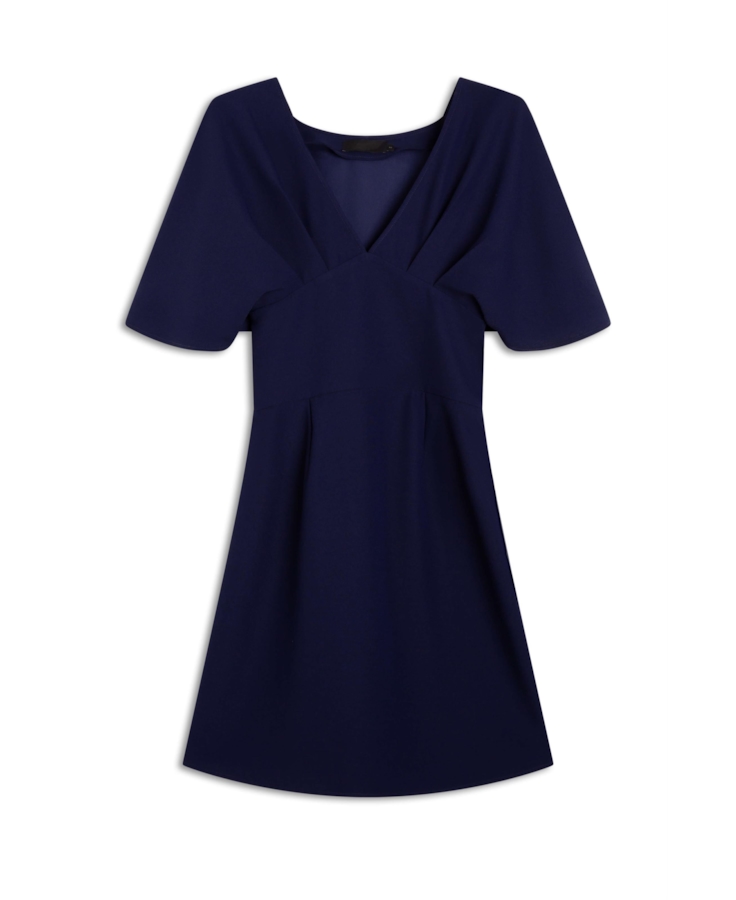 Vestido Paris Neckline Marinho