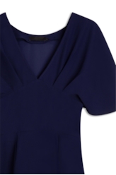 Vestido Paris Neckline Marinho