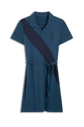 Vestido Polo Game Club Petroleo