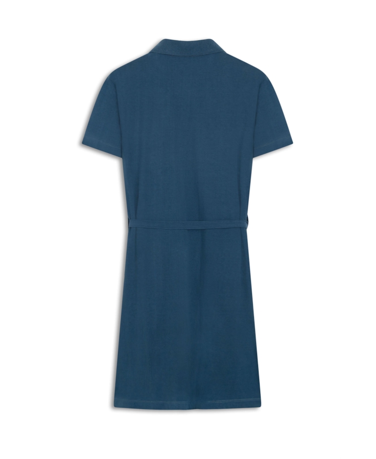 Vestido Polo Game Club Petroleo
