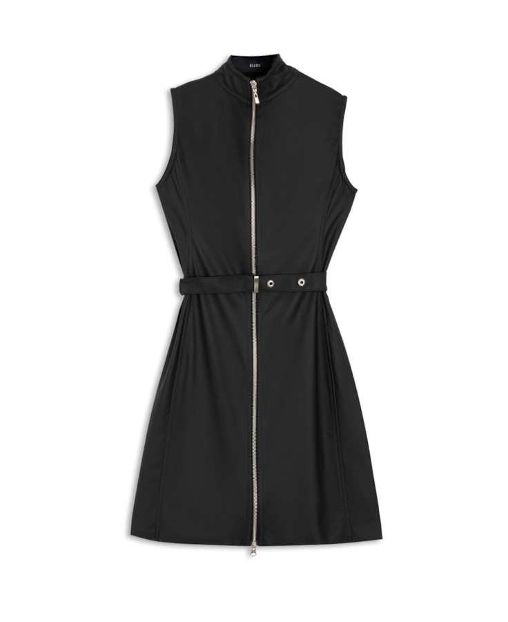 Vestido Power Techno Preto