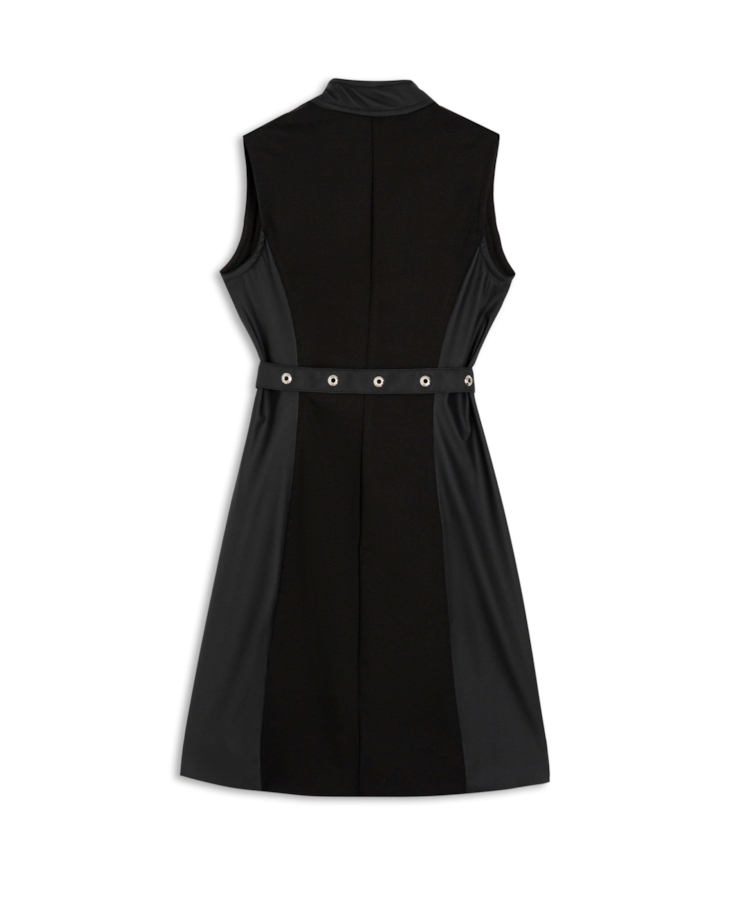Vestido Power Techno Preto