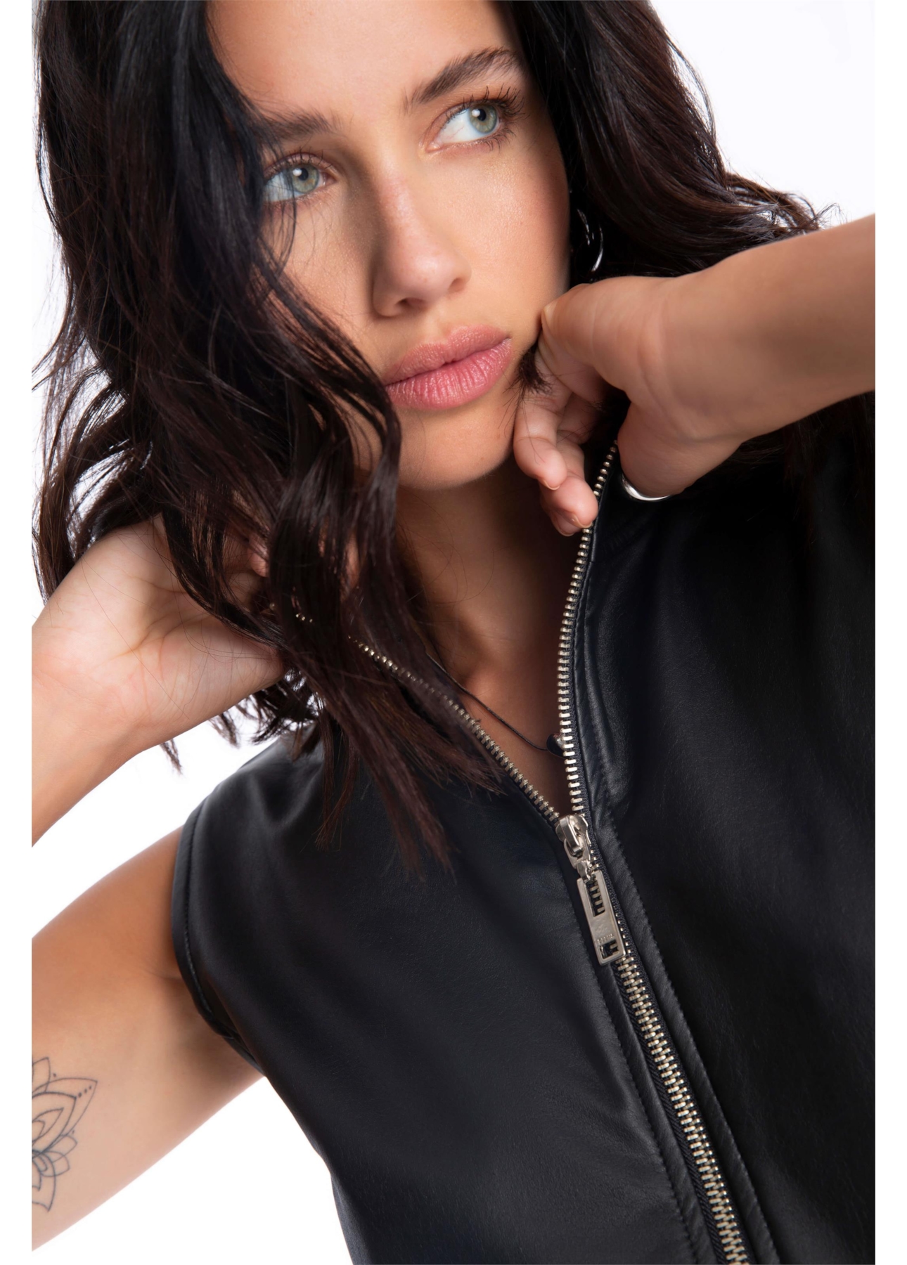 Vestido Power Techno Preto
